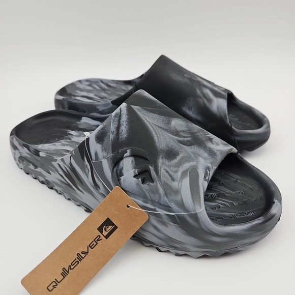 Quiksilver Men's Size 13 Slides Cloudbreak Cloud Break Sandals Shoes New - Picture 1 of 8